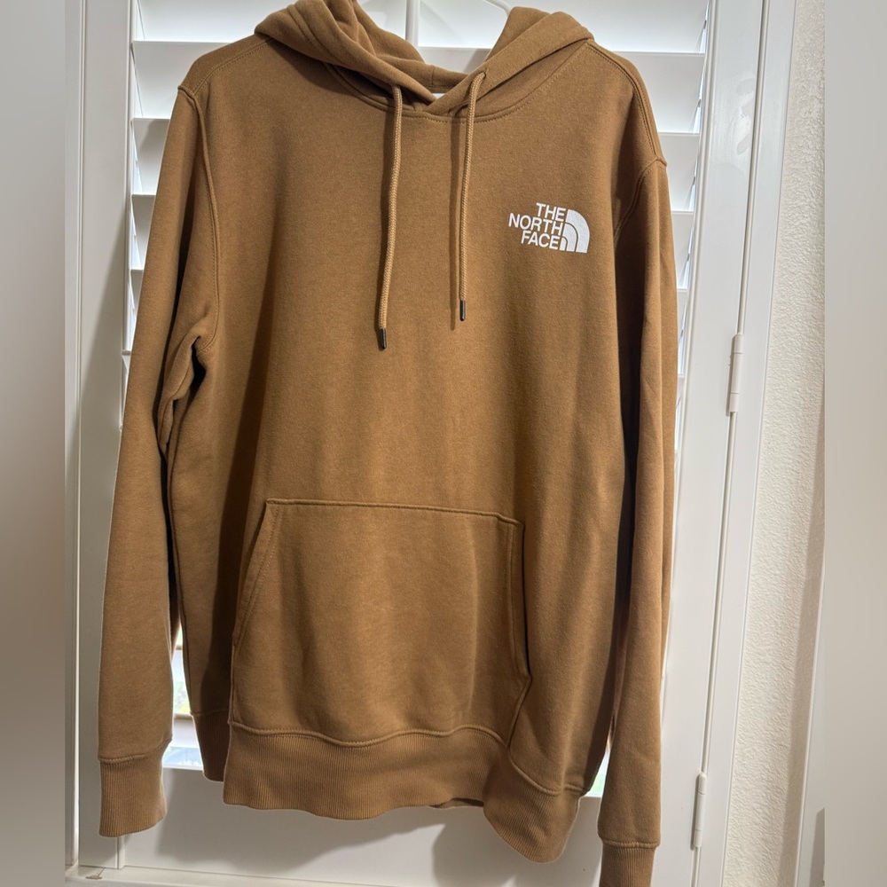 North Face Hoodie Sweatshirt Hooded Pullover Fleece Lined - Men’s Large